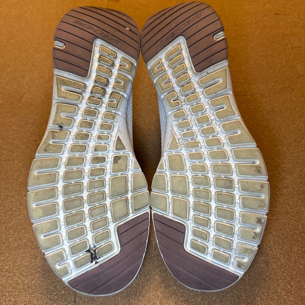 Skechers Flex Appeal 3.0 Women's Size 10 Insiders White Rose Gold Sneakers 13070 - Picture 9 of 11